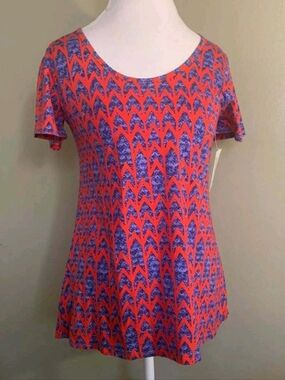 LuLaRoe Short Sleeve Scoop Neck Classic T Sz S NWT